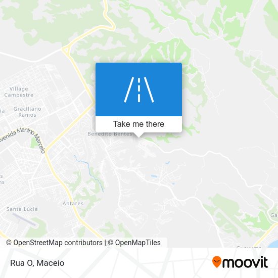 Rua O map