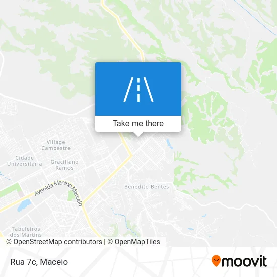 Rua 7c map