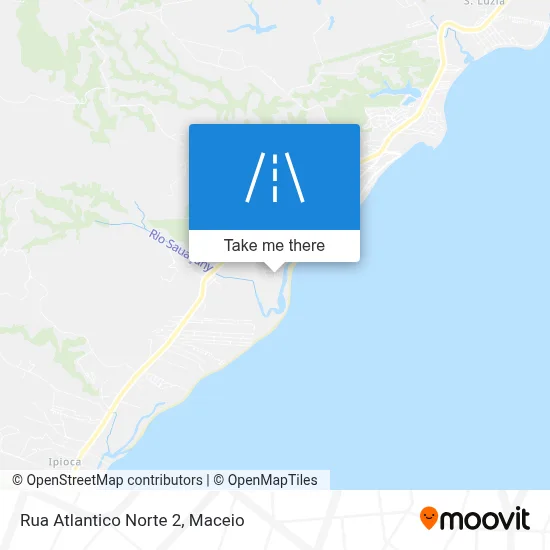 Rua Atlantico Norte 2 map