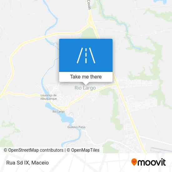 Rua Sd IX map