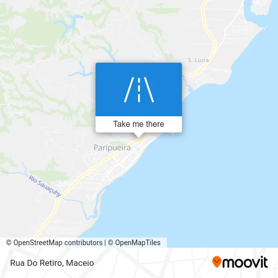 Rua Do Retiro map