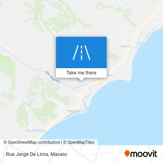 Rua Jorge De Lima map