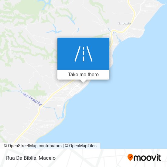 Rua Da Biblia map