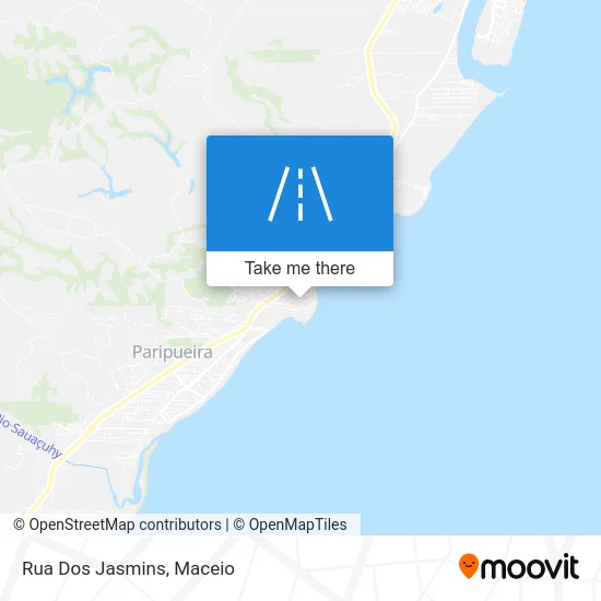 Rua Dos Jasmins map