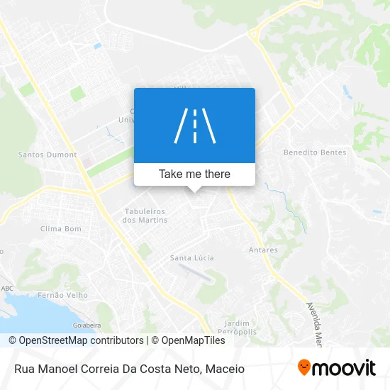 Rua Manoel Correia Da Costa Neto map