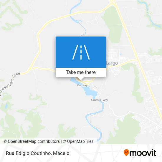 Rua Edigio Coutinho map