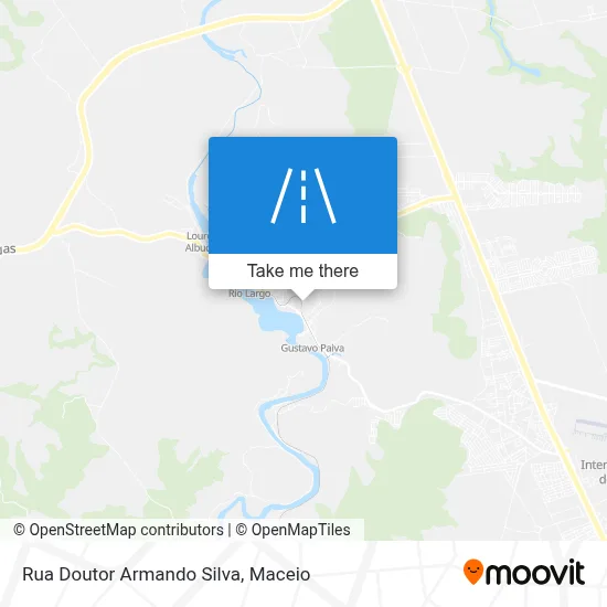 Rua Doutor Armando Silva map