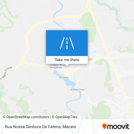Rua Nossa Senhora De Fátima map
