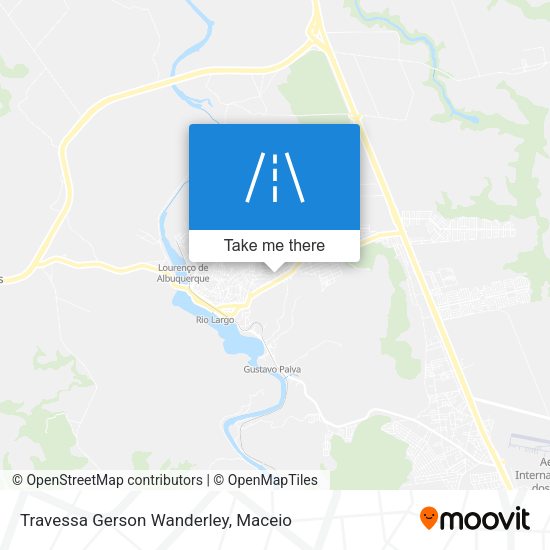 Travessa Gerson Wanderley map