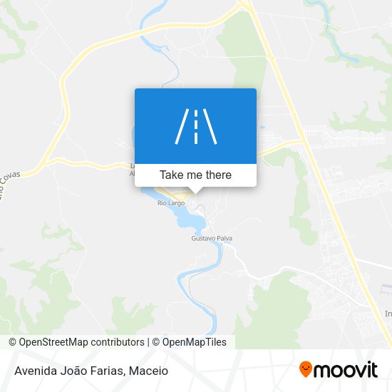 Avenida João Farias map