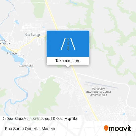 Rua Santa Quiteria map