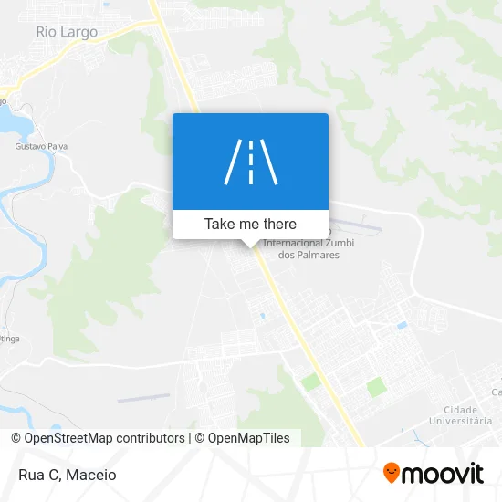 Rua C map