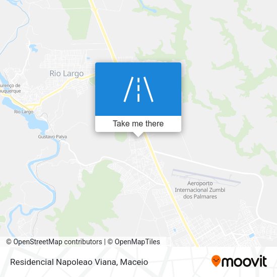 Residencial Napoleao Viana map