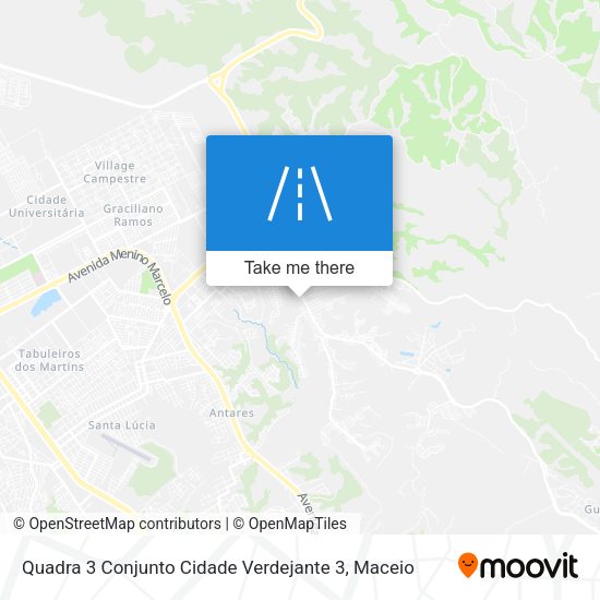 Quadra 3 Conjunto Cidade Verdejante 3 map