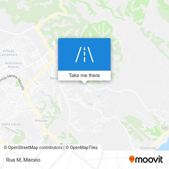 Rua M map