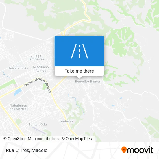 Rua C Tres map