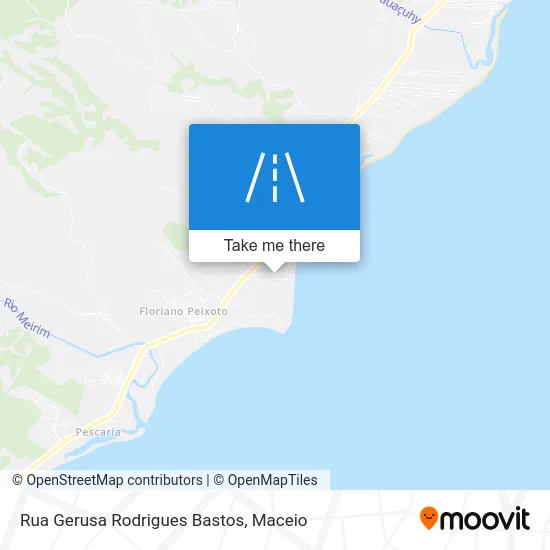 Rua Gerusa Rodrigues Bastos map