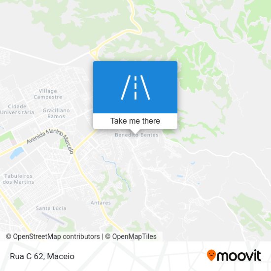 Rua C 62 map