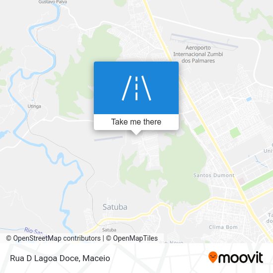 Rua D Lagoa Doce map