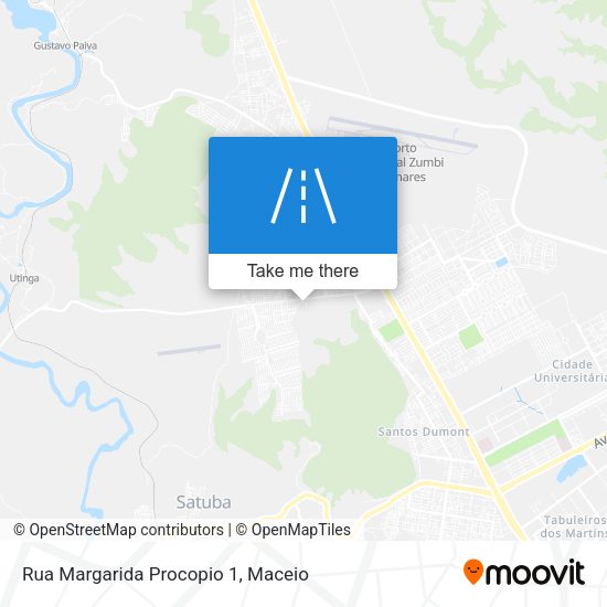 Rua Margarida Procopio 1 map