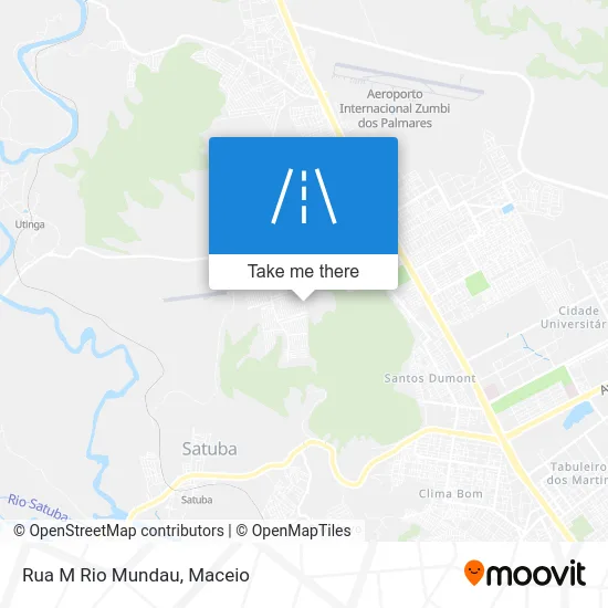 Rua M Rio Mundau map