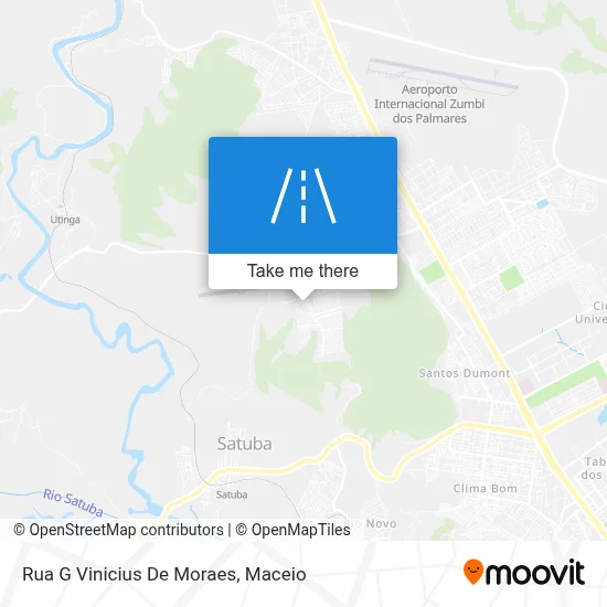 Rua G Vinicius De Moraes map