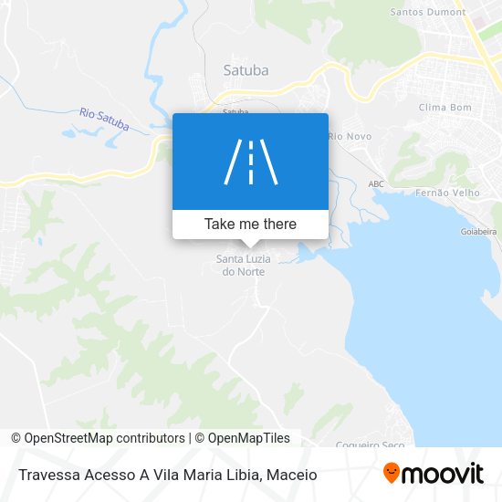 Travessa Acesso A Vila Maria Libia map