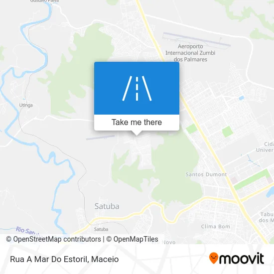 Rua A Mar Do Estoril map