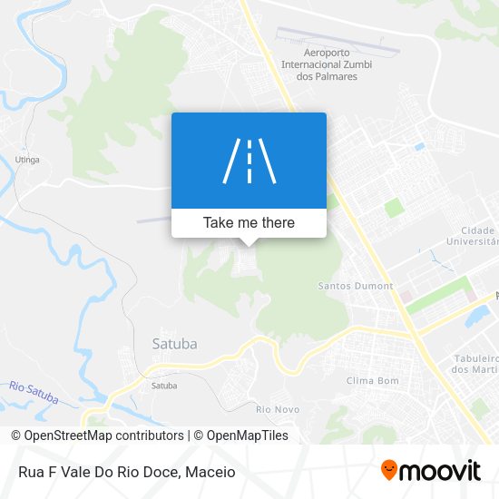 Rua F Vale Do Rio Doce map