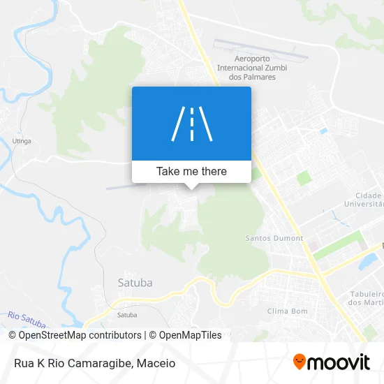 Rua K Rio Camaragibe map