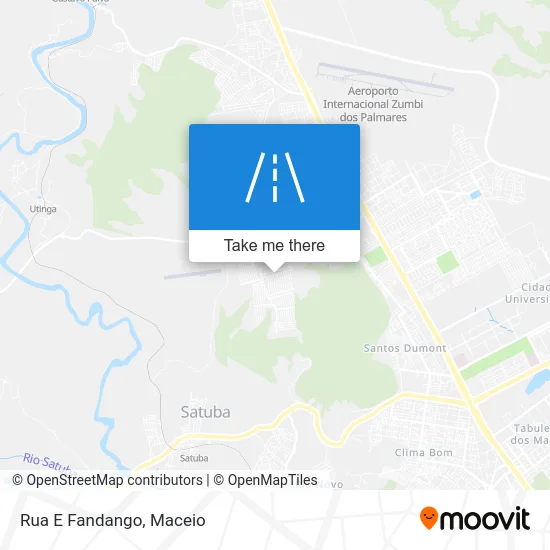 Rua E Fandango map