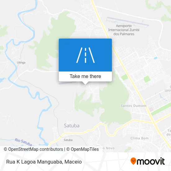 Rua K Lagoa Manguaba map