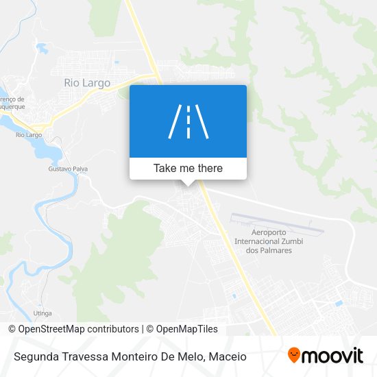 Segunda Travessa Monteiro De Melo map