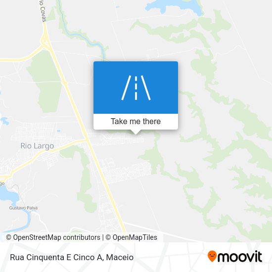 Rua Cinquenta E Cinco A map