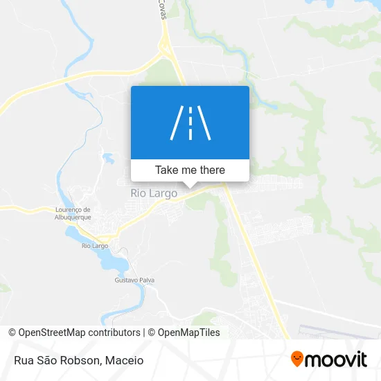 Rua São Robson map