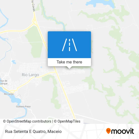 Rua Setenta E Quatro map