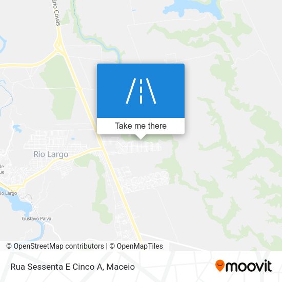 Rua Sessenta E Cinco A map