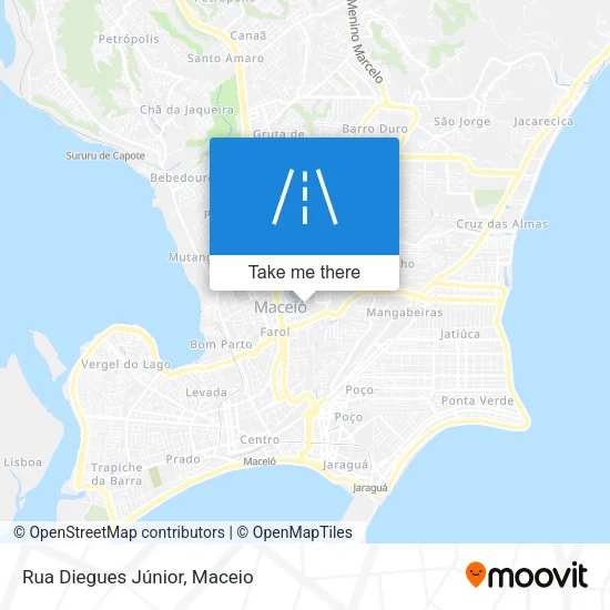 Rua Diegues Júnior map