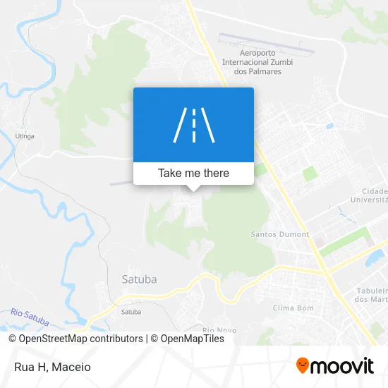 Rua H map
