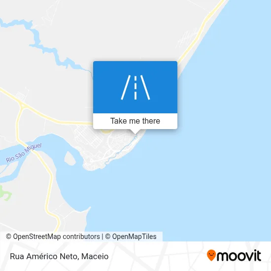 Rua Américo Neto map