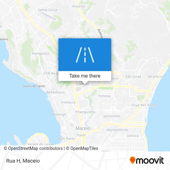 Rua H map