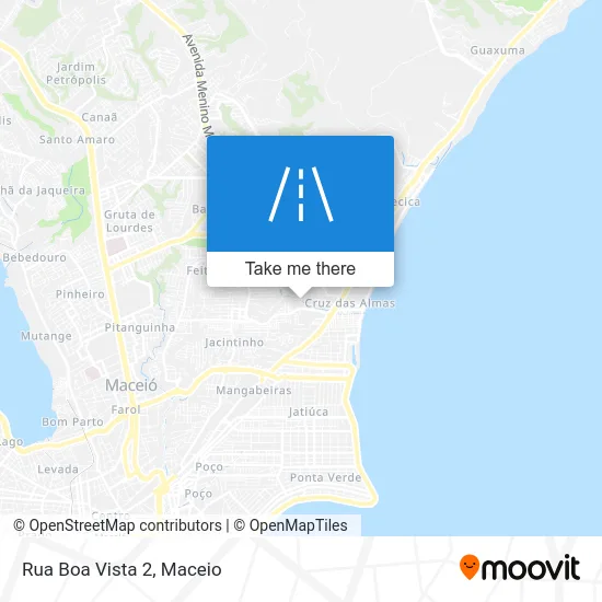 Rua Boa Vista 2 map