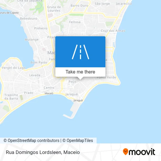Rua Domingos Lordsleen map