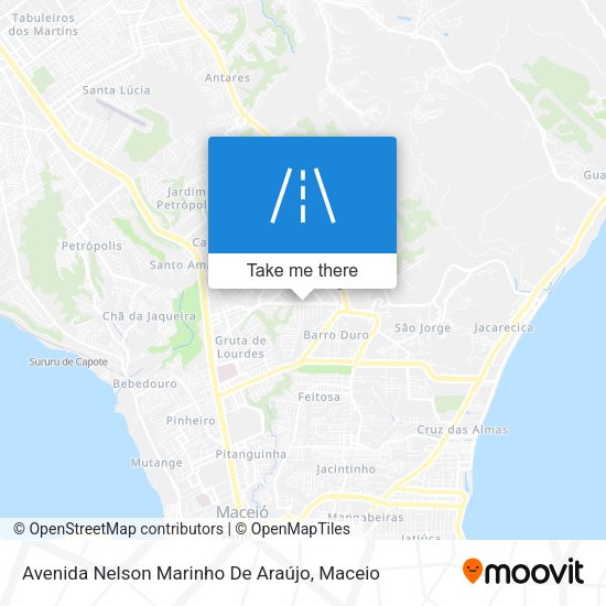 Avenida Nelson Marinho De Araújo map