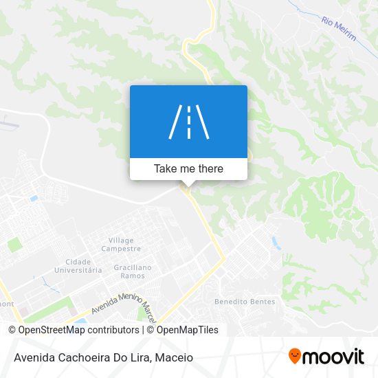 Avenida Cachoeira Do Lira map