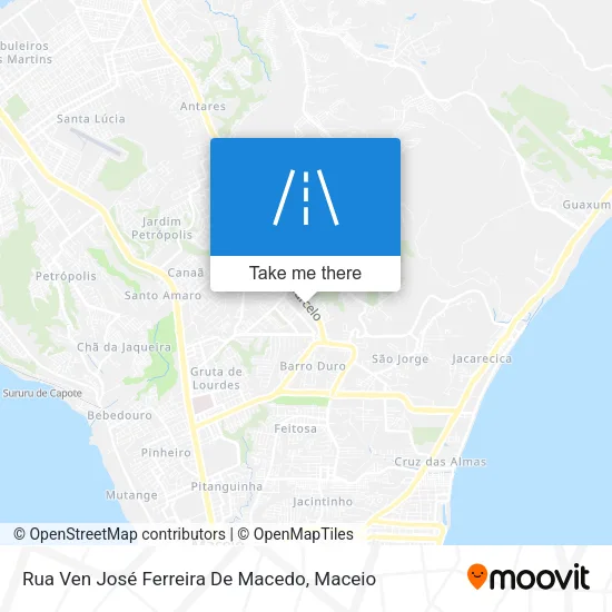 Rua Ven José Ferreira De Macedo map