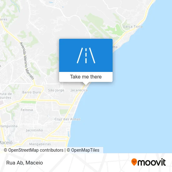 Rua Ab map