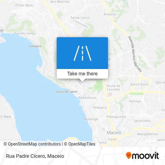 Rua Padre Cícero map