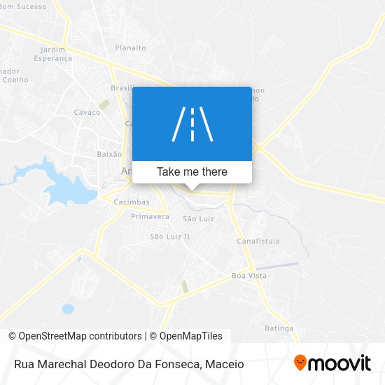 Rua Marechal Deodoro Da Fonseca map