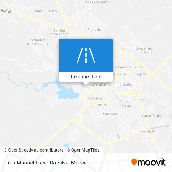 Rua Manoel Lúcio Da Silva map